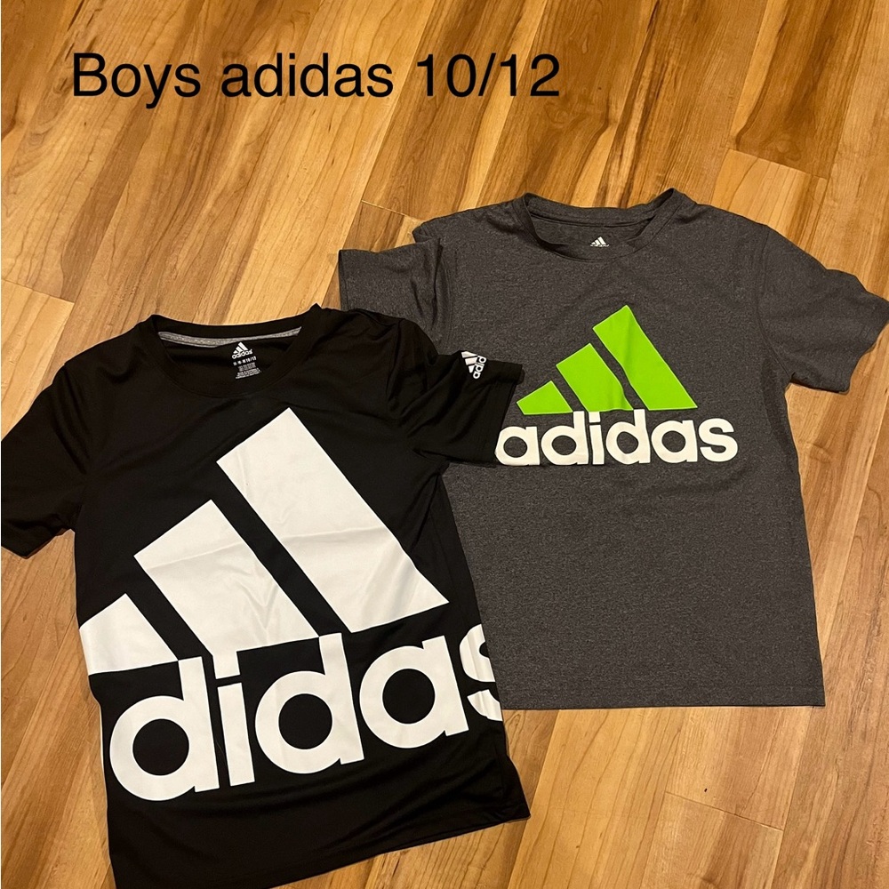 Boys adidas shirts